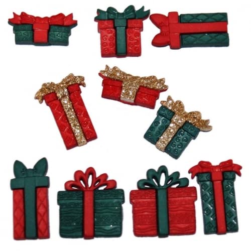 dress it up buttons christmas Dress It Up/ Buttons Christmas Eve pkg 7pcs