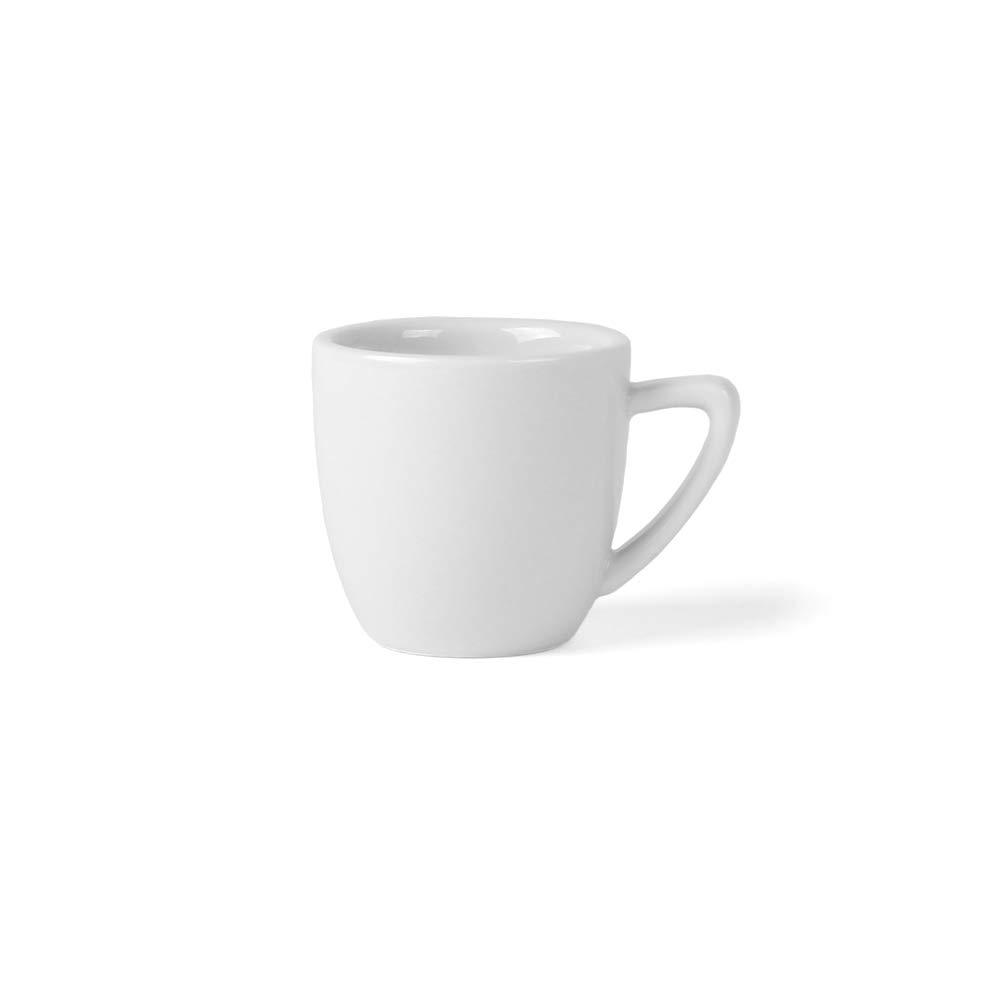 Holst Porzellan CF 008 Porzellan Mokka/Espressotasse Conform 0,06 l, weiß, 7,5 x 5.4 x 5.1 cm, 6 Einheiten