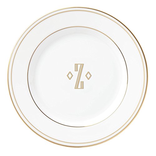 Lenox Federal Gold Block Monogram Dinnerware Bread/Butter Plate, Z