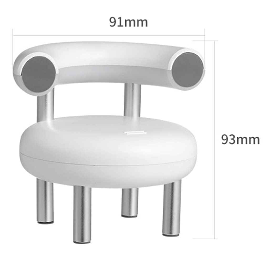 Lampada notte interruttore Luce notturna bambini Ricaricabile tramite USB Lampada scrivania LED dimmerabile Sedia creativa Luce dormire,ragazzi e ragazze Illuminazione notturna nelle stanze bambini