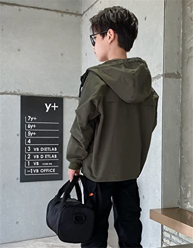 もうほうきょう 子供服 ジャケット トップス 春秋 防風 フード付き マウンテンパーカー の商品画像 1