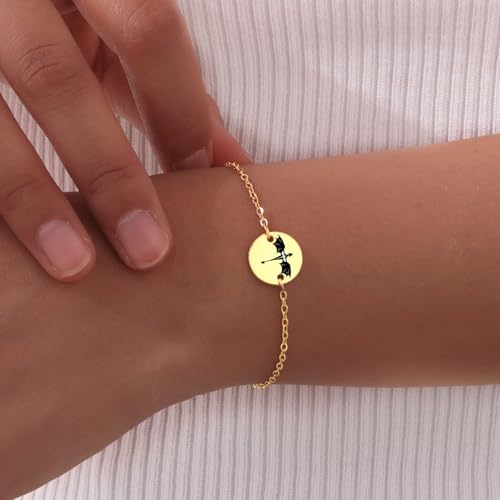 Image of Fourth Wing Merch Bookish Dragon Rider Bracelet Charms Fantasy Book Lover Gifts Dragon Lover Gift Adjustable Bracelet