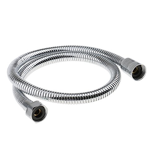 Manguera de ducha de repuesto de acero inoxidable de 70 cm, a prueba de fugas y antitorceduras, fácil reemplazo
