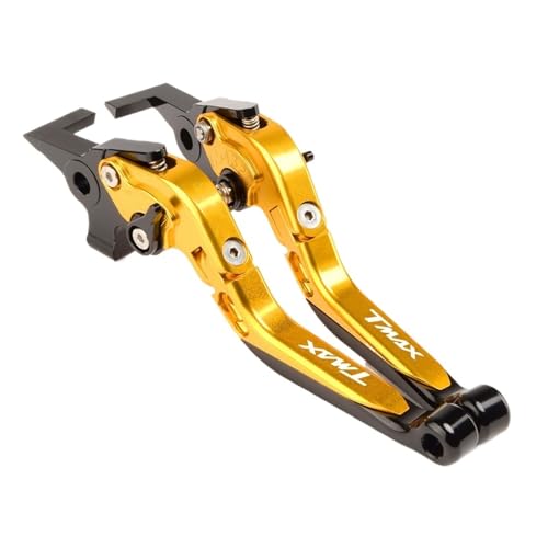 Palancas de freno de aluminio CNC TMAX 560 acabado deportivo de lujo