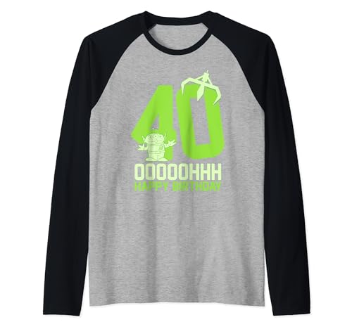 Disney Pixar Toy Story Alien OOOOH Happy 40th Birthday Raglan Baseball Tee
