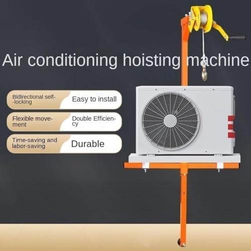 Soporte de Izado para Aire Acondicionado con Winche Auto-bloqueante miniatura 3