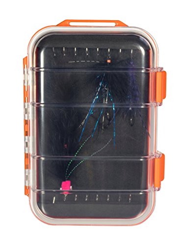 Coldwater Fly Fishing - Patented Articulated Flies, Streamers, Salmon, And Saltwater Fly Box W/ Stainless Steel Hook Retainers #TOP3