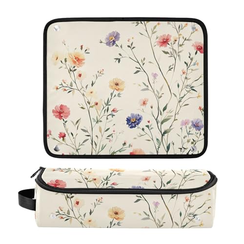 Estuche 2-en-1 con base resistente al calor y gran capacidad miniatura 3