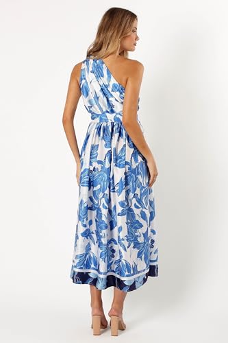 Petal & Pup Women's Naomi One Shoulder Midi Dress4