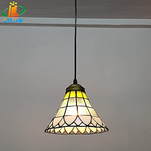 Lustre rétro Espagne minimaliste en verre ciselé style industriel chic - 7