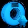 AMOLEN 3D Drucker Filament Glow in the Dark Blau, PLA Filament 1.75mm 1KG(2.2lb),+/- 0.03 mm 3D Drucker Materialien für…