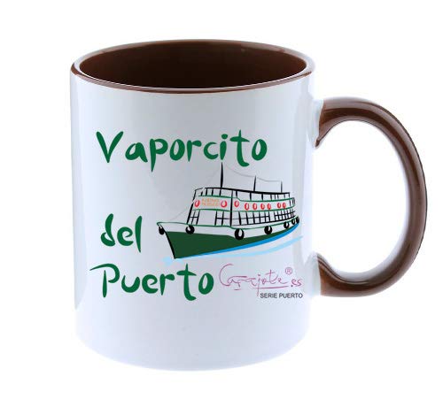 CARAJOTE Taza Serie Puerto Santa MARÍA Vaporcito del Puerto