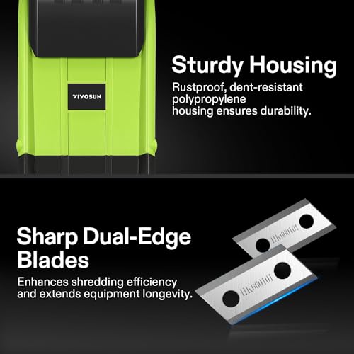 Vivosun WC-002 15-Amp Electric Wood Chipper And Shredder thumb #2