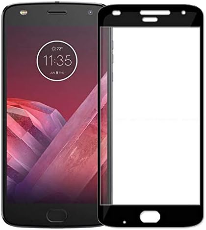 for Motorola Moto Z2 Play Screen Protector - [2 Pack] Full Coverage Anti Scratch Screen Tempered Glass for Moto Z2 Play