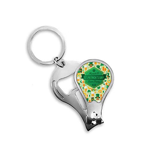 Coupe-ongles de pieds trèfle et bière pour la Saint-Patrick DIYthinker