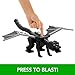 Mattel Minecraft Dragon’s Breath Ender Dragon Action Figure with 10 Discs, Giant Toy with 21.6-inch Length, 20-inch Wingspan with Moving Wings & Launcher