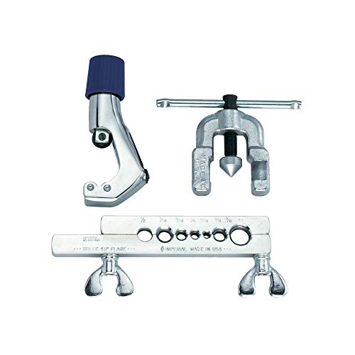 Imperial Tool 1226FA Tube Cutting and Flaring Kit 45 Degrees