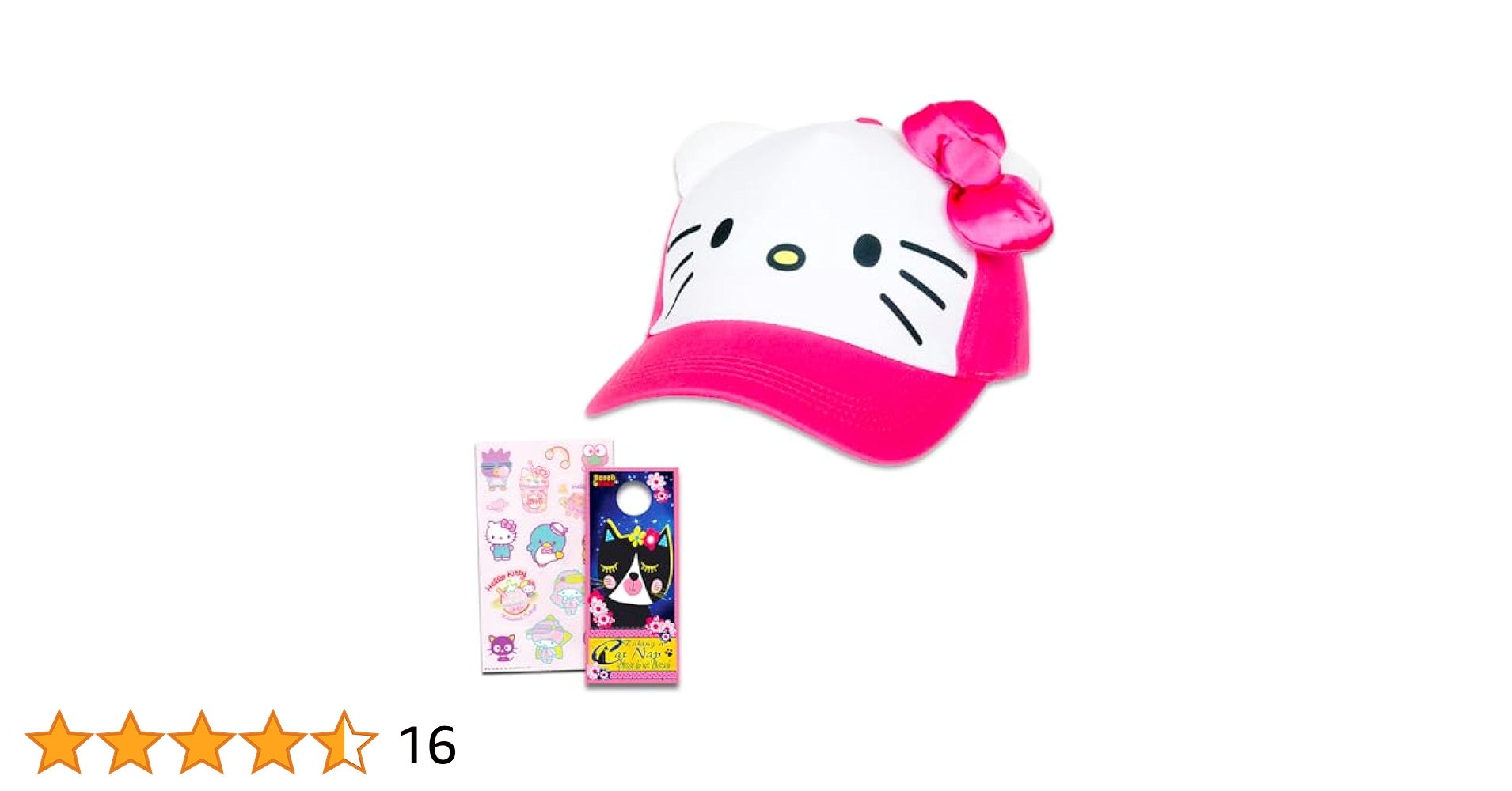 キャップ New Era KIDS HELLO KITTY X NEW ERA 950 BALL CAP PINK Amazon.com: Hello Kitty Hat Bundle - Baseball Cap with Bow