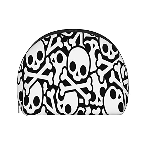 Skull Pirate Crossbones Purse Change Cash Bag Zipper Small Purse Wallets #TOP7