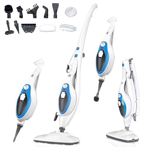 Nexlev 10-in-1 Foldable Steam Cleaner & Mop| 2 Steam Modes| All S...