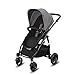 Cbx Leotie Pure - Cochecito con asiento reversible y capazo para recién nacidos, incluye cubierta para lluvia, desde el nacimiento hasta los 15 kg, Comfy Grey