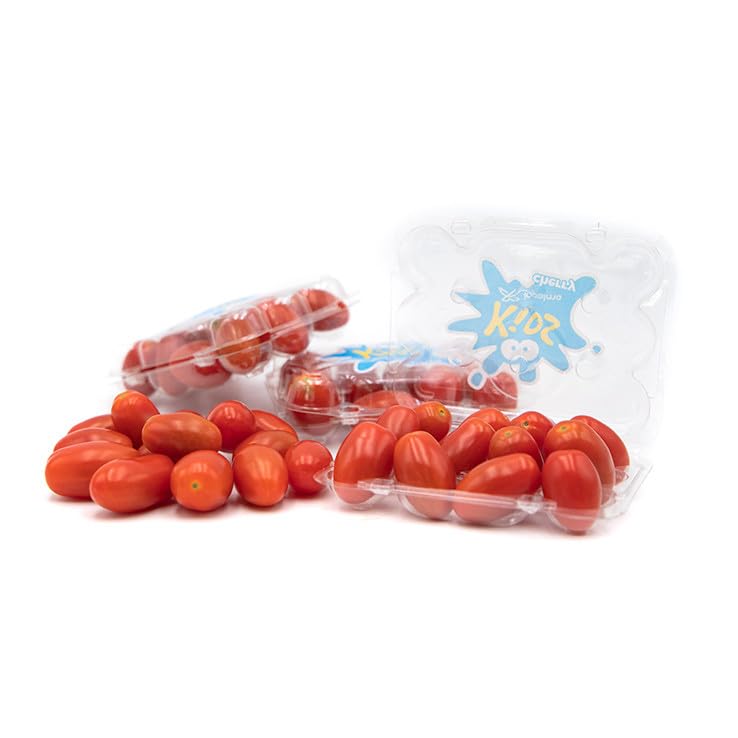 Tomate Cherry Pera Rojo Vuelta al Cole (850g) 0,85kg, La Parcela, Origen España, Andalucía (Costa Tropical), Comprar Verdura Fresca, De La Huerta A Tu Casa, Producto de Cooperativa Granada La Palma