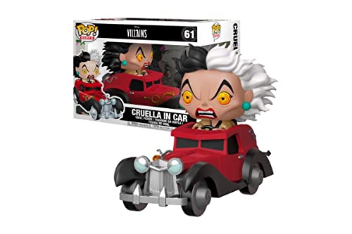 Funko Pop! Rides Disney 101 Dalmations Cruella In Car Exclusive