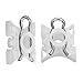 HERIS 10pcs Window Lift Sliding Shoe Pivot Regulator Slider Clips for BMW E32 E34 E36 318 323 325 Z3 Z4 Replace 51321938884