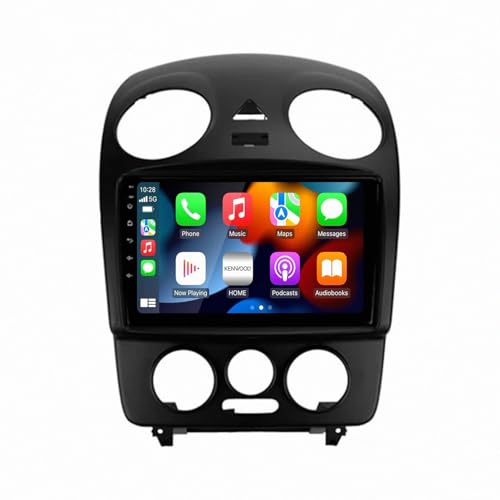Radio de coche para VW Beetle A4 con Carplay, pantalla HD y potente procesador de 4 núcleos