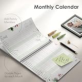 Family Planner 2026 Wall Calendar – Large Family Organiser up to December 2026 – Calendar with Columns for Appointments, School, Birthdays & Household Planning – Home & Office Organisation - Image 4