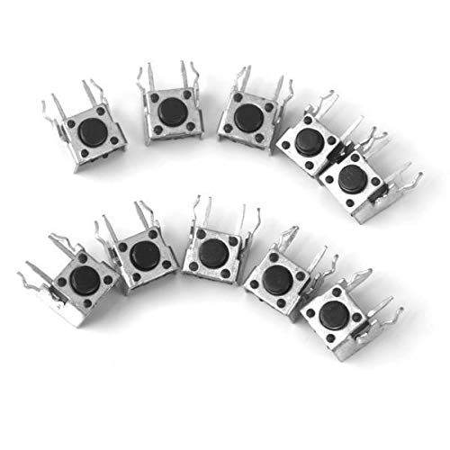 UJEAVETTE 20x DC 12V 4-Pin Momentary Tactile Push Button Switch Tact Switches-image-13