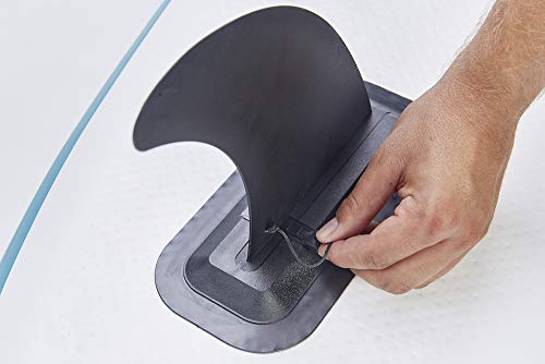 Premium SUP Finne Set für Stand up Paddle Boards – 1x Center Fin + 2x Side Fin – besonders hochwertige Qualität – für Slide-In Systeme – Naish, JP, Starboard, Fanatic, Glory Boards