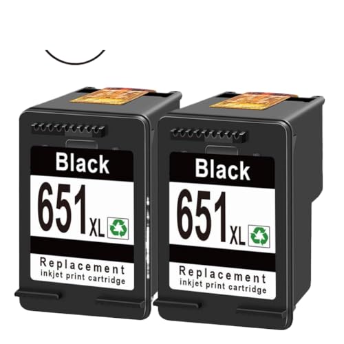Cartouche d'encre 651 pour Deskjet Ink Advantage 5645 et OfficeJet 202c