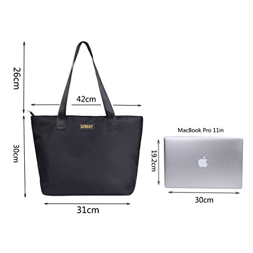 QH-Shop Borsa da donna, borsa a tracolla in nylon