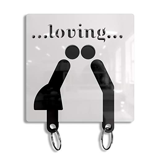 Tooby Design Portachiavi Coppia Casa Moderno