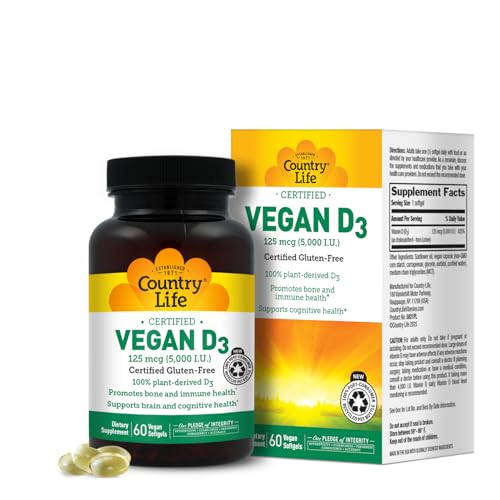 Country Life Vegan Vitamin D3