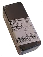 Algopix Similar Product 13 - Hammond 1590ABK Black Diecast Aluminum
