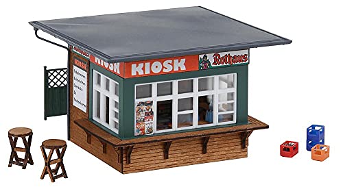 FALLER Kiosque maquette bâtiment voyageur et modélisme ferroviaire H0