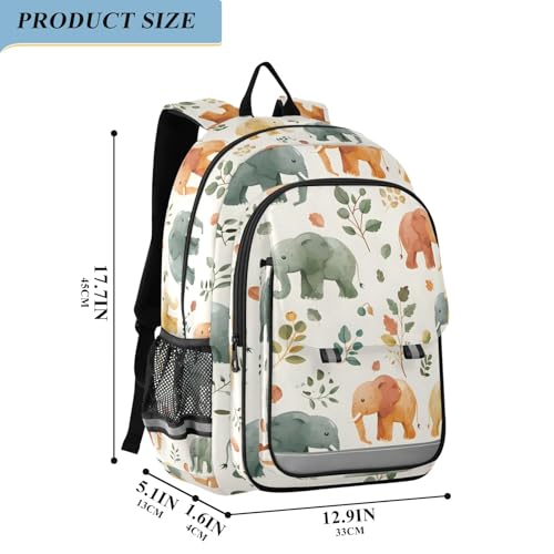 Sac à dos tendance éléphants pour les sorties scolaires - 2