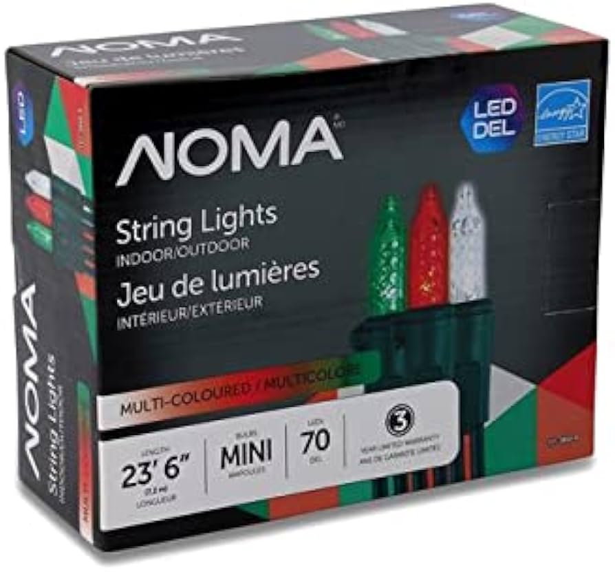 Noma red and green christmas lights Clearance