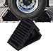 GOTOTOP Heavy Duty Rubber Wheel Chock Wheel Stopper Tire Block 6.9 x 3.9 x 5.9in with Anti Slip Texture for Car Travel Trailers RV Truck ATV