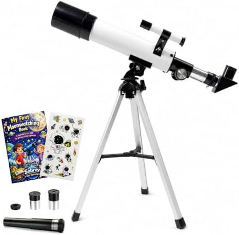 Telescope for Kids 8-12, 100x Magnification Beginner Kids Telesco...