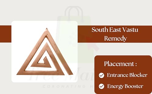 Image of Copper Plain Helix | 4 Inch |Energy Booster Vastu Remedy| Vastu Helix Remedy for Zone Correction |Zonal Placement - SE | Pack of 3