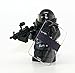 Modern Brick Warfare Custom Juggernaut Army Assault Soldier Clear Custom Minifigure
