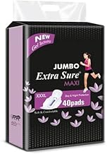 Extra Sanitary Pad NEW Jumbo XXXL Size Sanitary Pad (Pack of 40 Pantyliner) (Free PS)