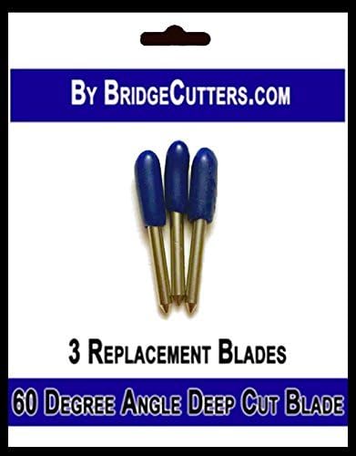 Deep Cut Blade for Craft and Sign Making Machines 3 Blades, cricut, Bridge, Refine
