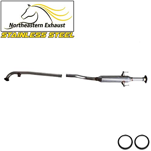 Stainless Steel Resonator Pipe Fits 02-03 ES300 04-06 ES330 02-06 Camry 04-06 Solara