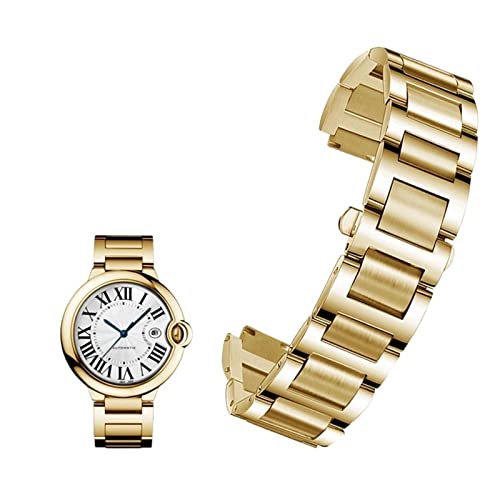 Bracelet de montre en acier pour Cartier Ballon Bleu 20mm 18mm 14mm
