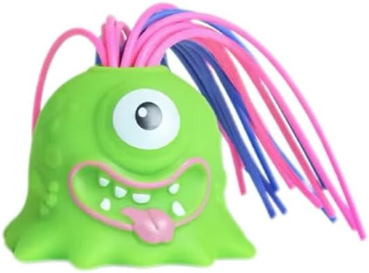 Screaming Hair Pulling Toy - Stress Relief & Funny Gag Gift for Teens Adults, Home Office Party Use, Pull Hair Scream Sound, Anxiety Relief Novelty Gifts for Friends (Green)