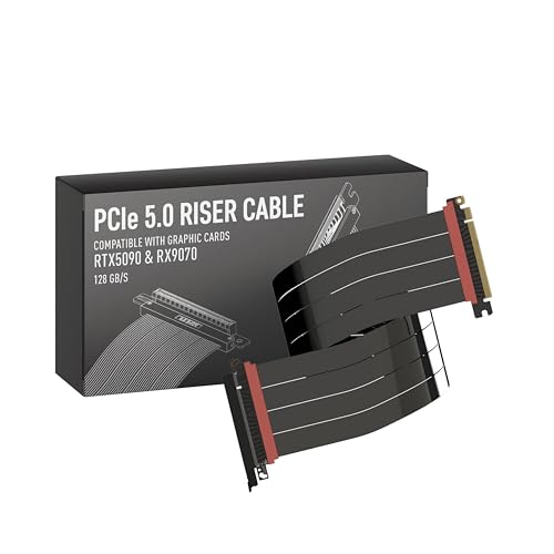 Amazon.co.jp: LINKUP - AVA5 PCIE 5.0 ライザーケーブル [90cm（全長